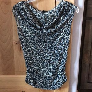 Express cheetah print shirt